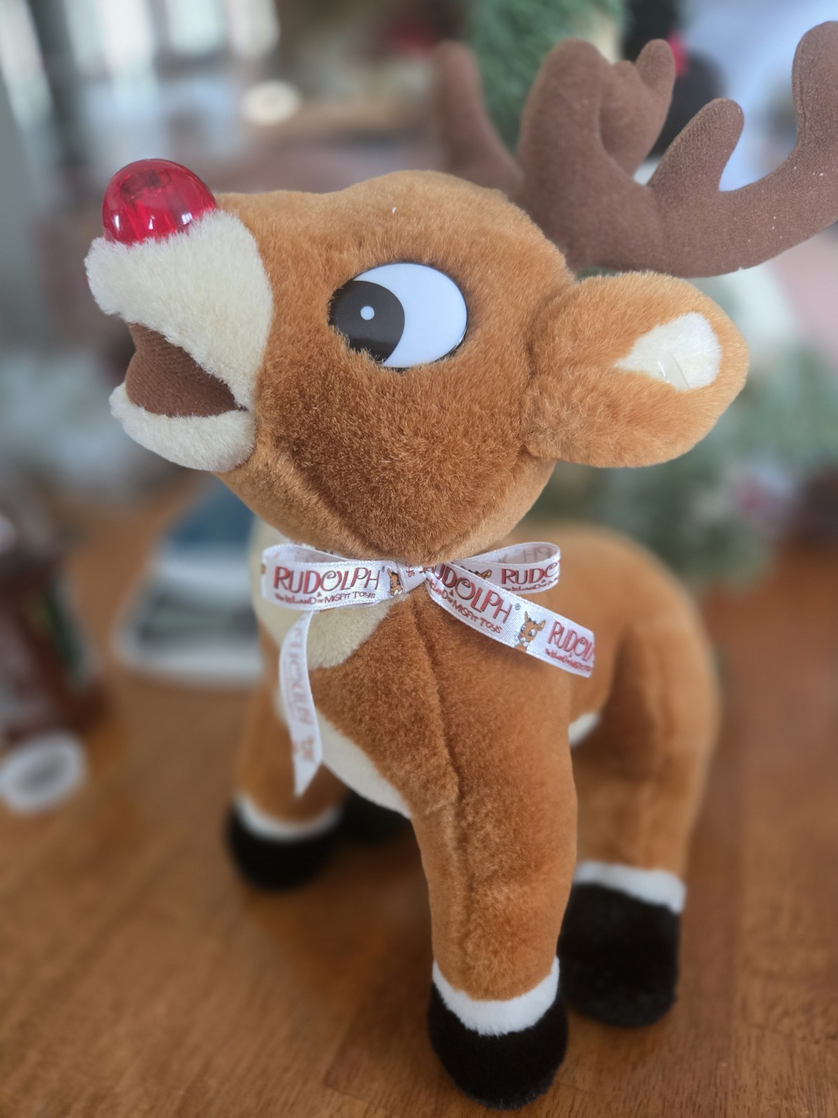 Vintage 1999 Stuffins CVS Rudolph the Red-Nosed Reindeer