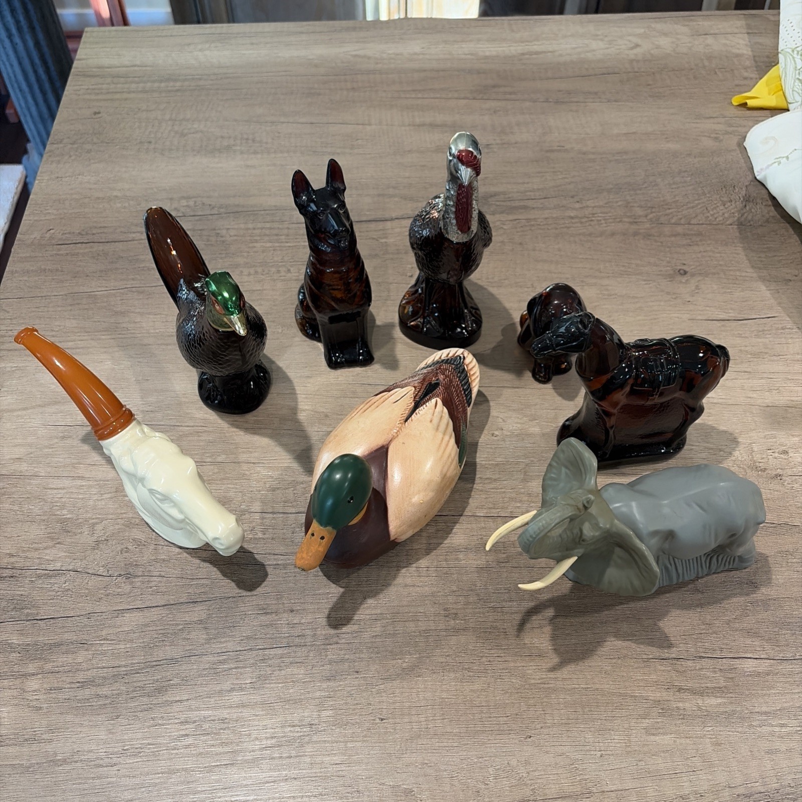 Vintage Avon Cologne Perfume Bottles/Collectables Group Lot Of 8 Animals