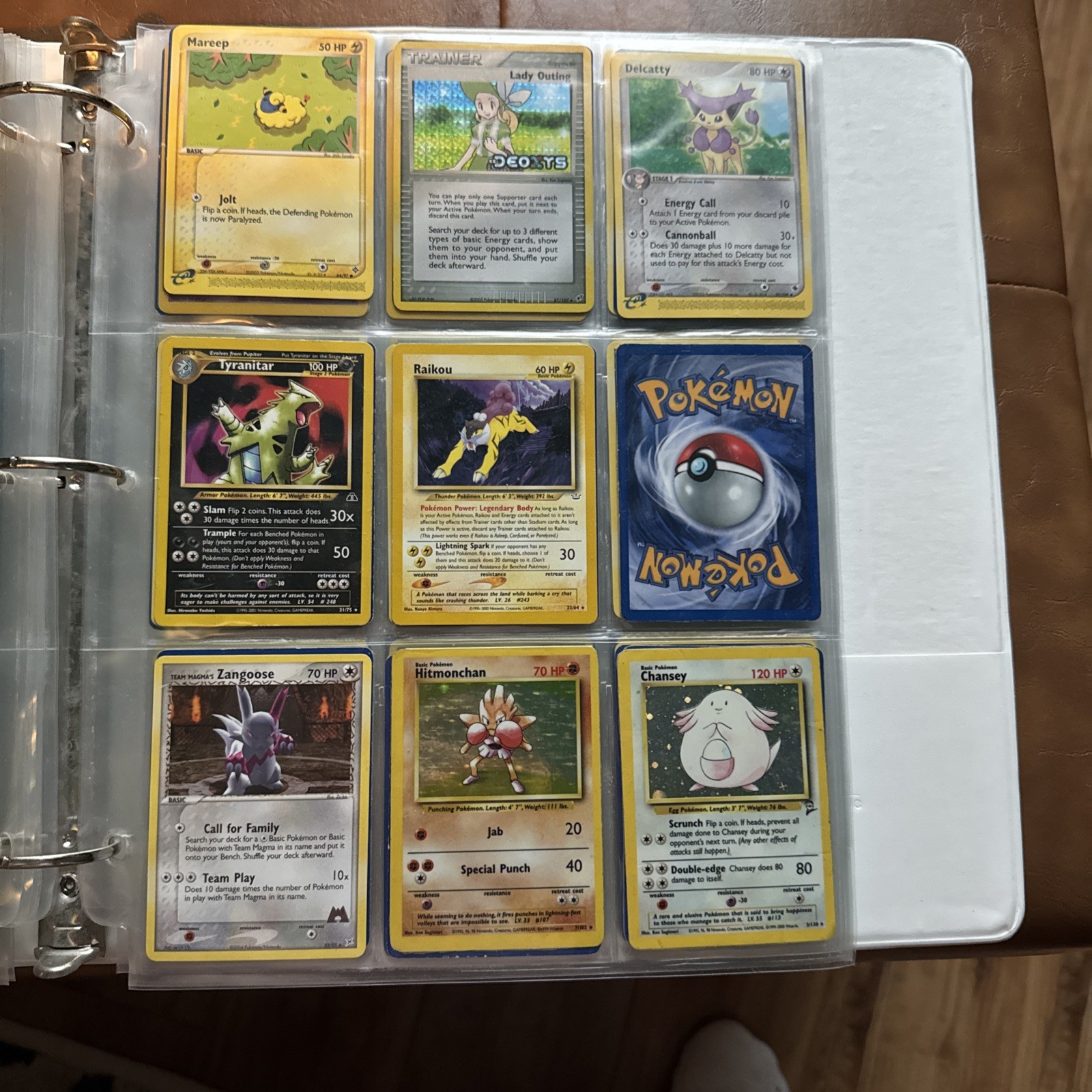 Vintage Pokémon Binder