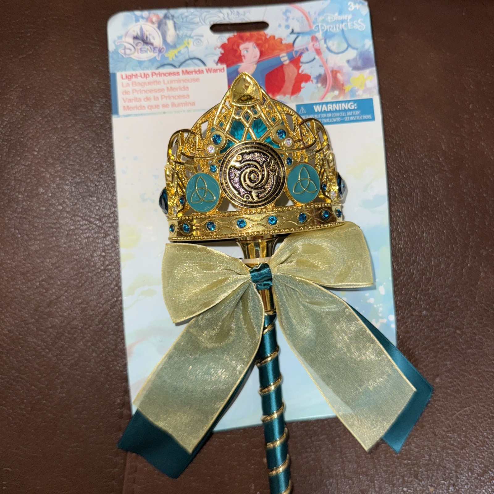 Disney Princess Merida Light - Up Wand New Sealed Works  Brave Movie
