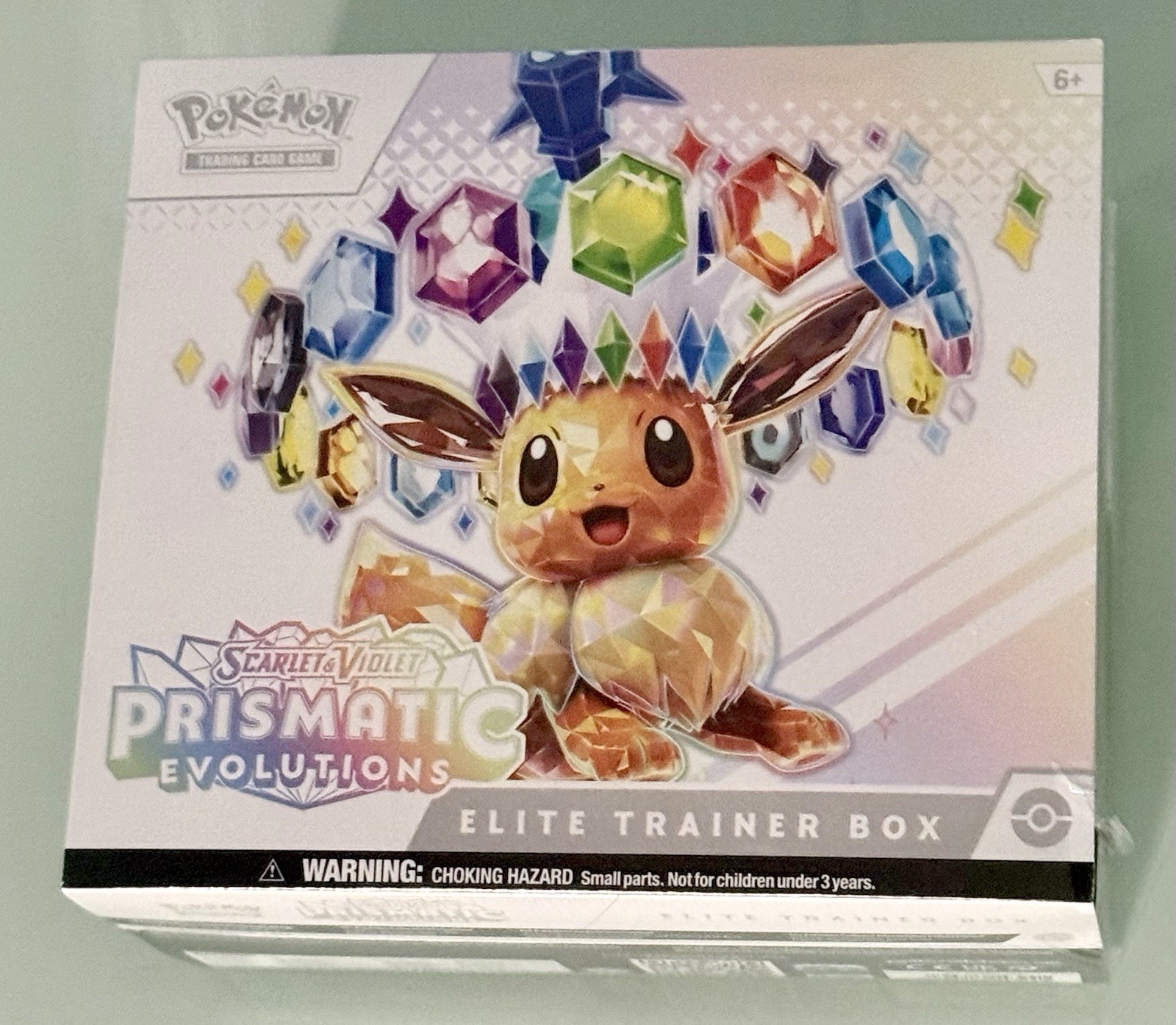 Pokemon Prismatic Evolutions Elite Trainer Box Factory Sealed (Small Tear)