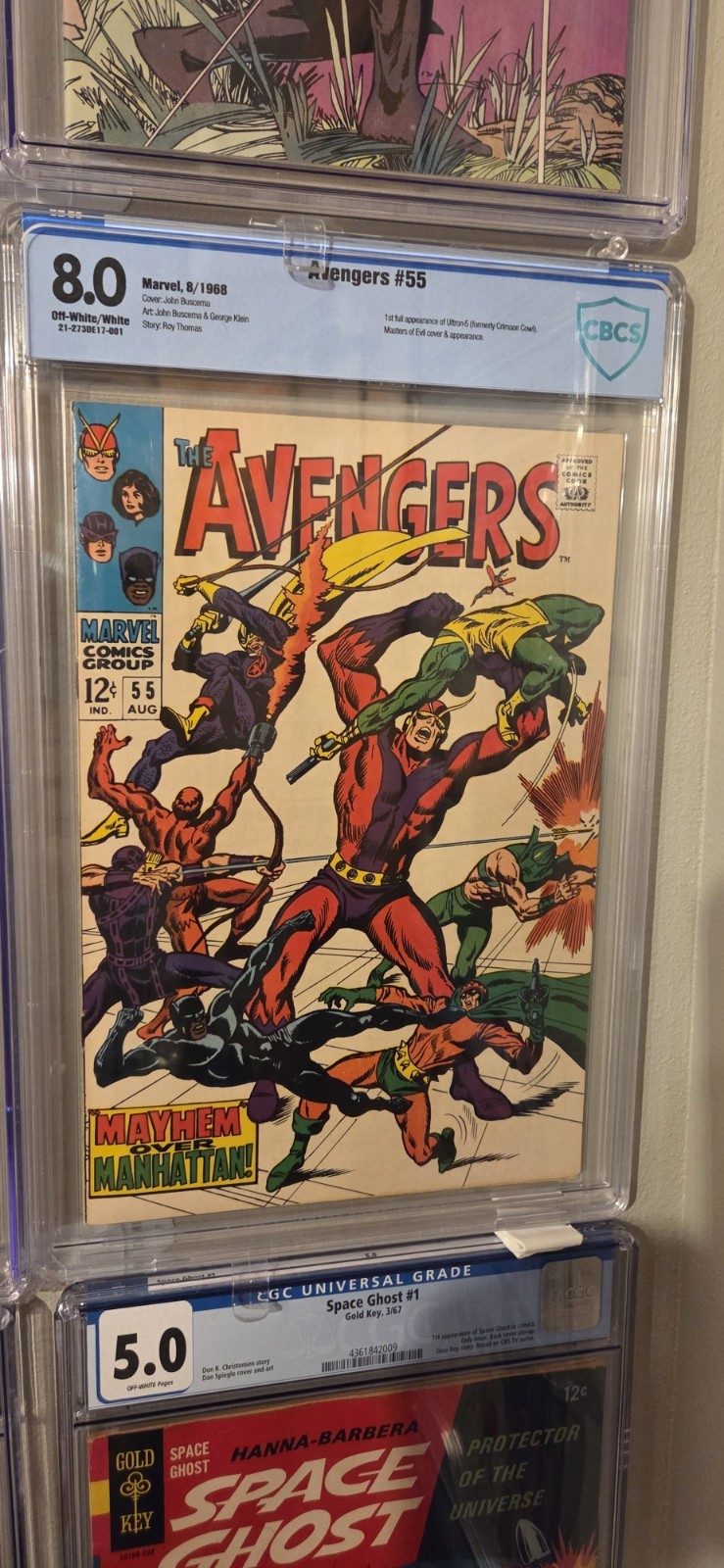 Avengers #55 1st Ultron Appearance Marvel