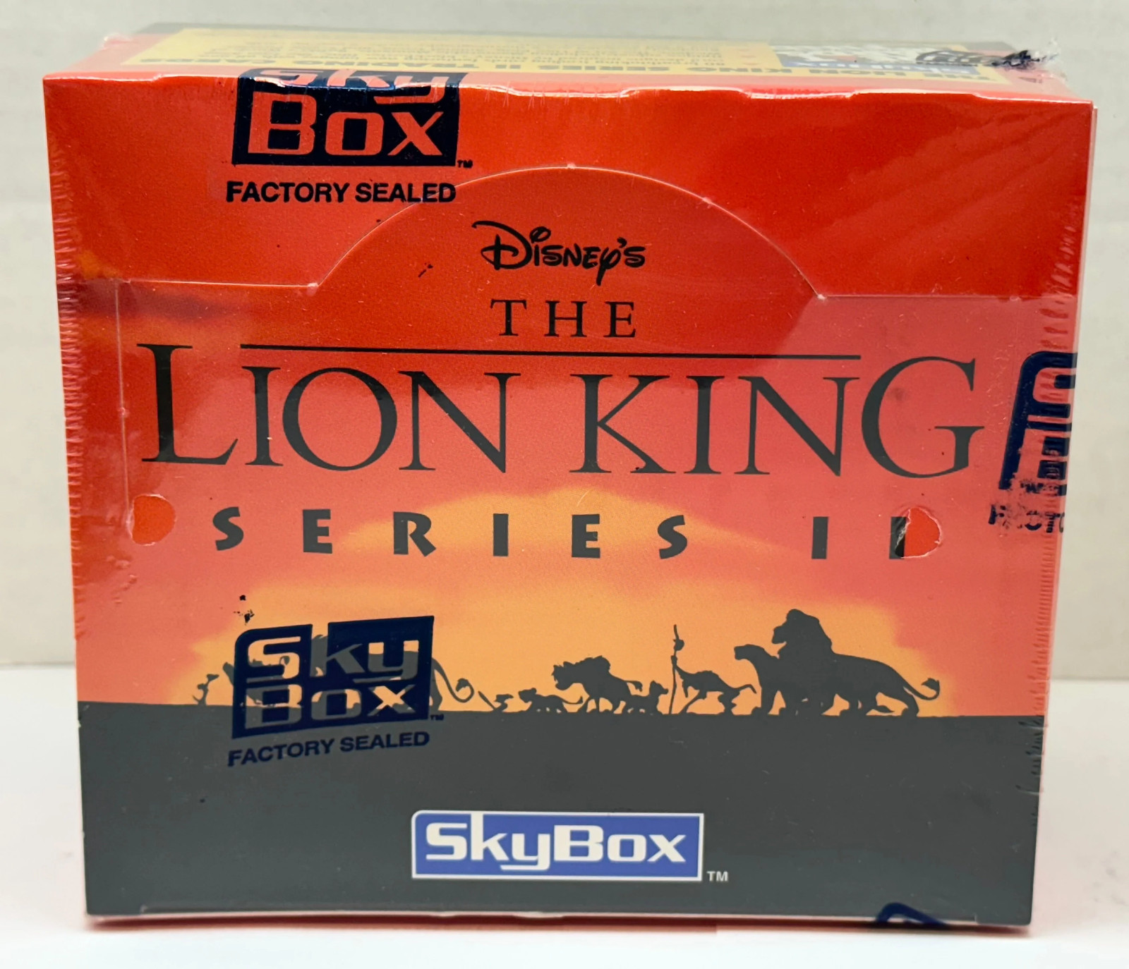Lion King Series Two 2 Disney Movie Card Box 36 Packs Skybox 1994
