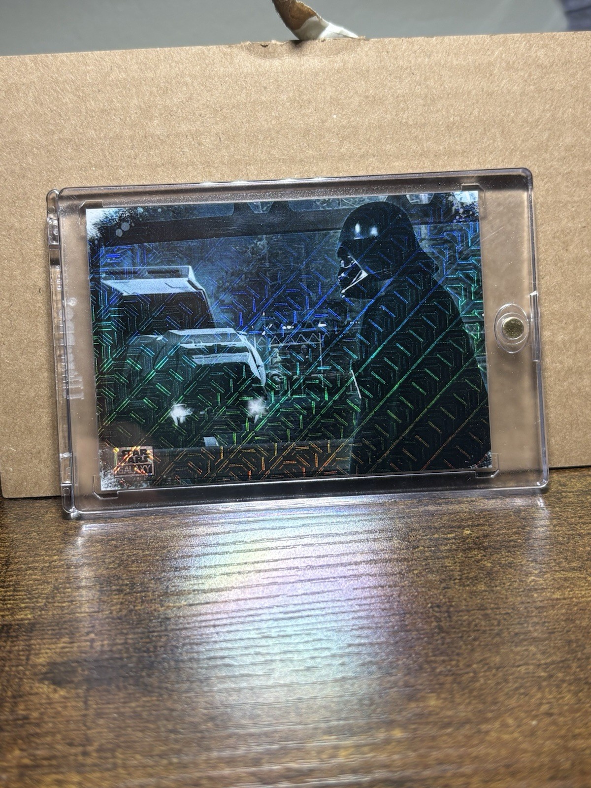 2025 Topps Starwars Galaxy SWIN-4 Darth Vader Observes/50 Mojo Refractor
