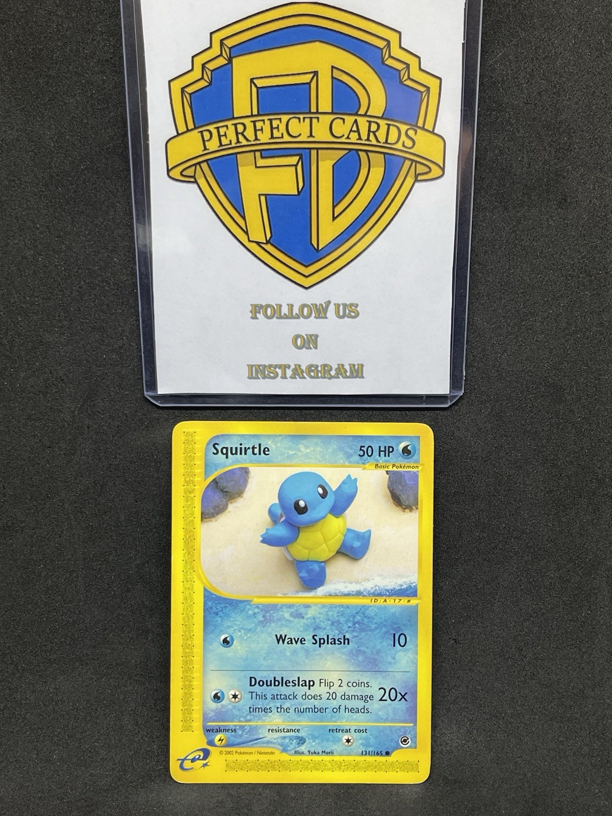 POKÉMON EXPEDITION SQUIRTLE COMMON 131/165 LP ENG