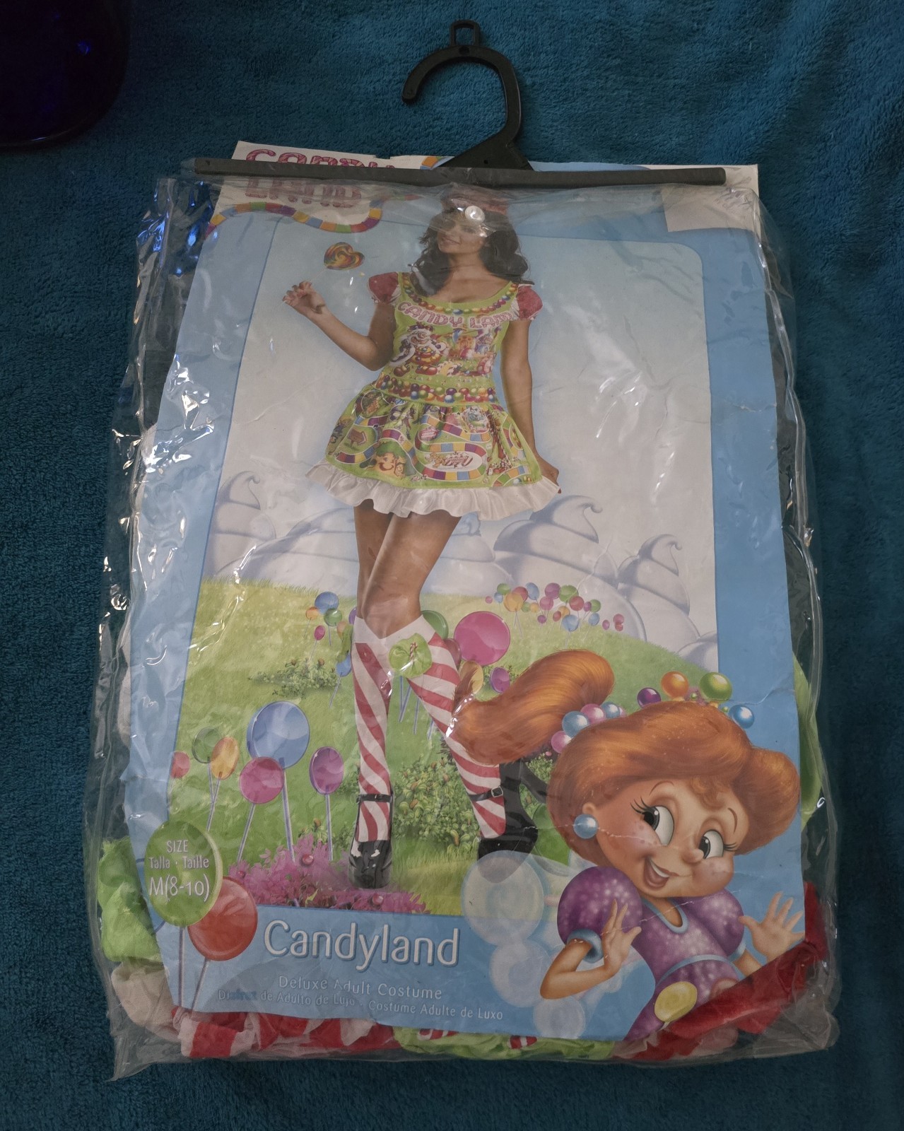 Women\'s Candyland Fabulous Flirts By Disguise Halloween Costume Sz M 8-10