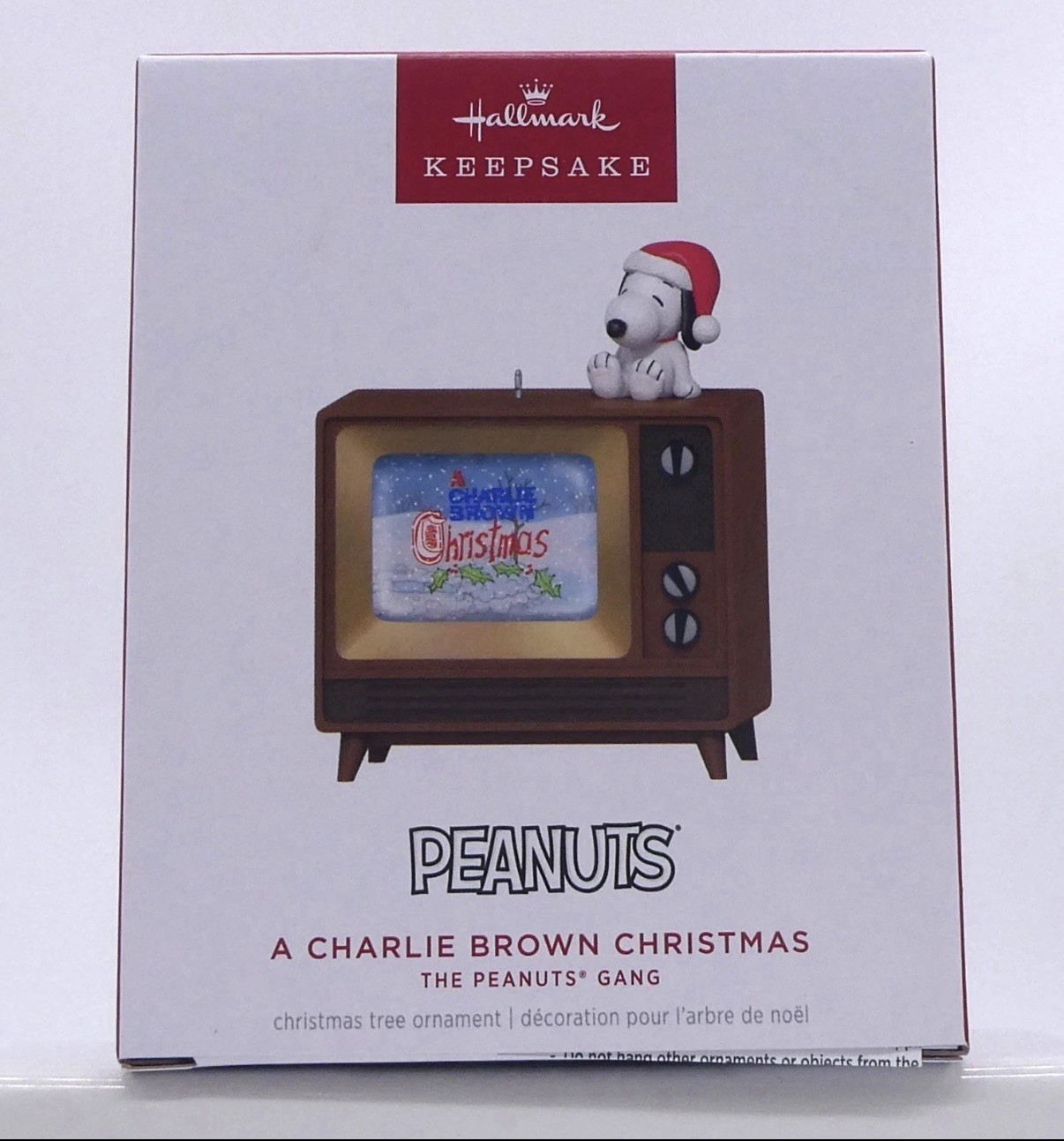 2026 Hallmark A CHARLIE BROWN CHRISTMAS~  Snoopy TV Ornament NEW IN BOX