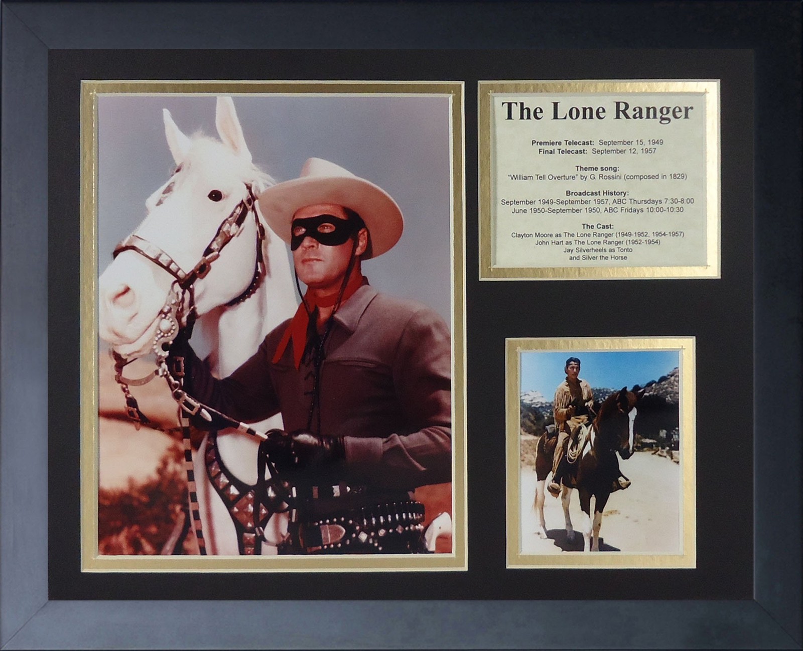 Legends Never Die The Lone Ranger Framed Photo Collage 12