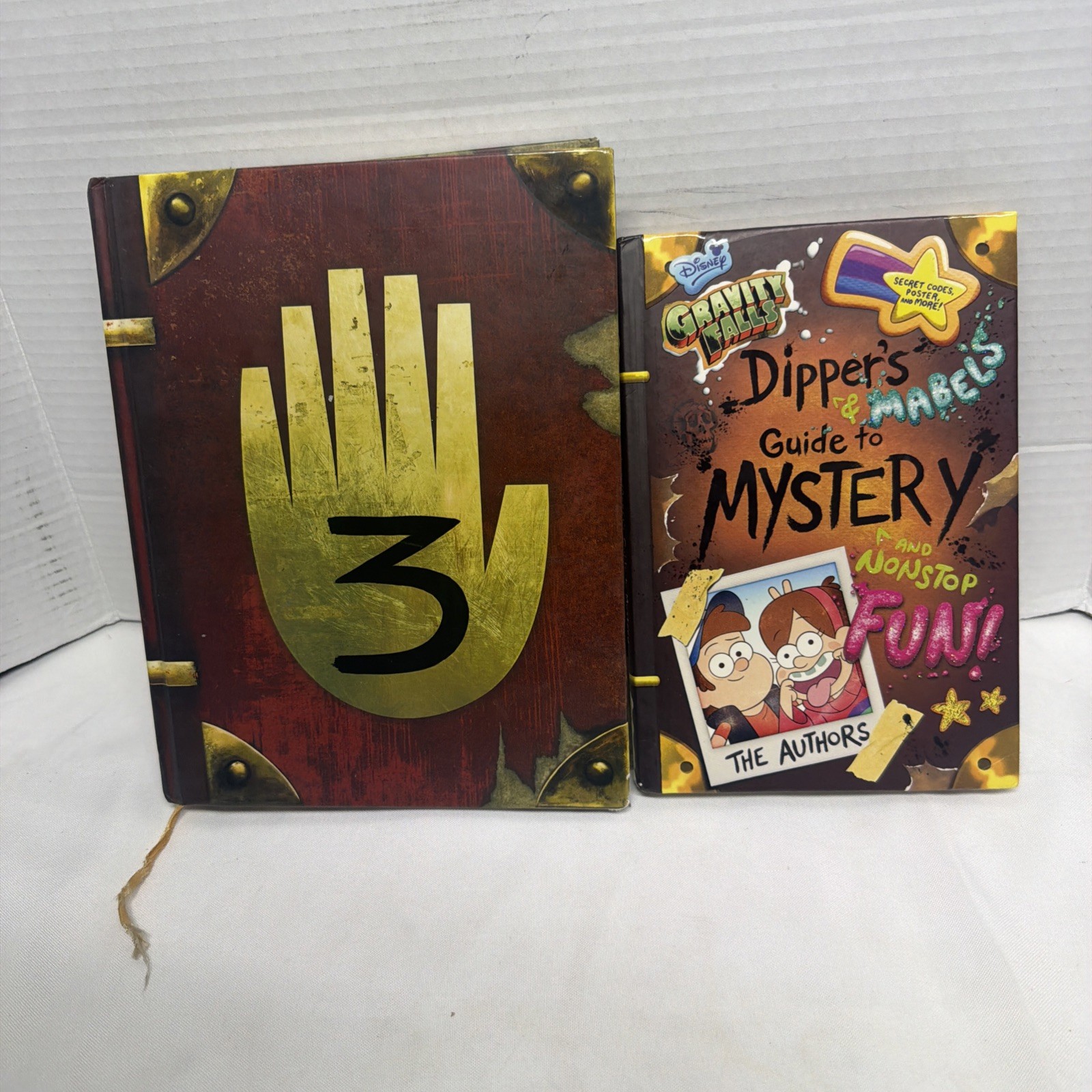 Disney Gravity Falls Book Lot Journal 3 and Guide to Mystery and Fun