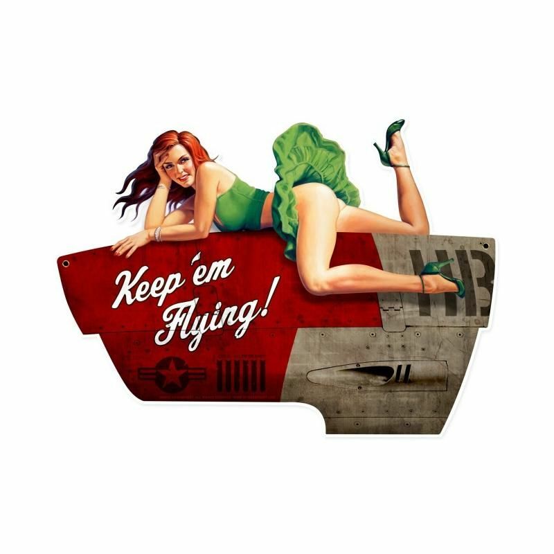 KEEP 'EM FLYING WWII PINUP GIRL 20