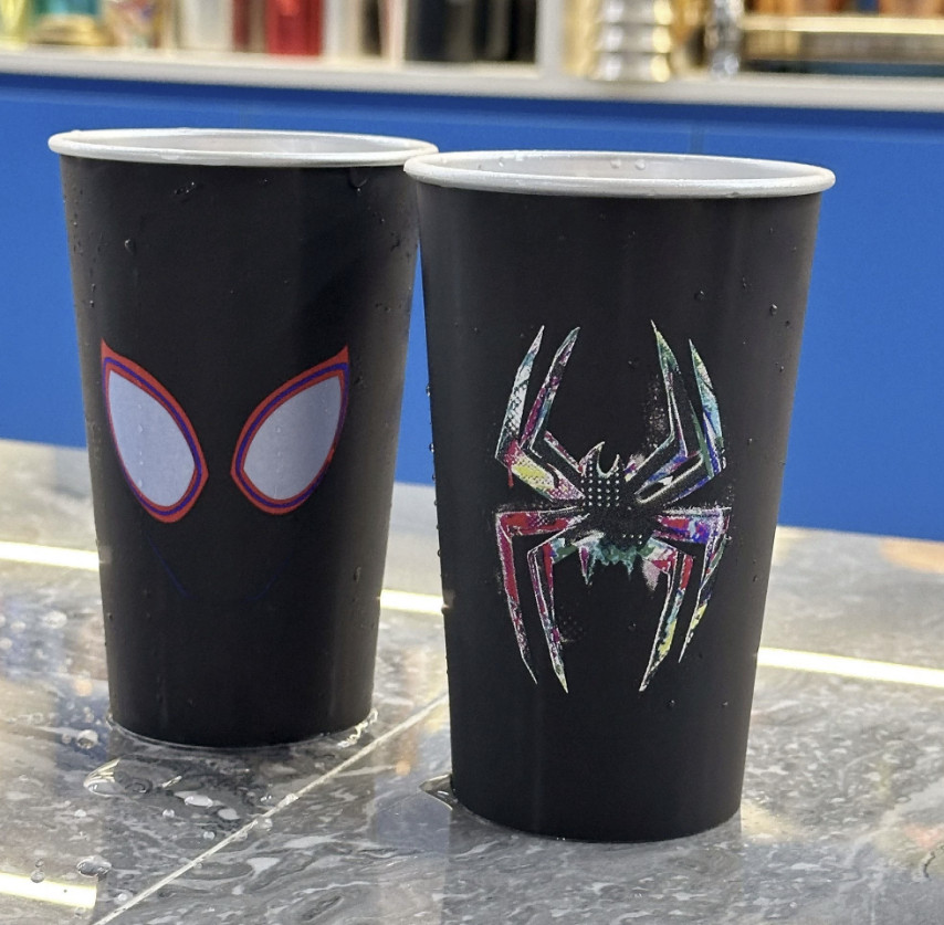 Miles Morales Spider-Man Cold Color Changing Cup Glowing New Cool Gift