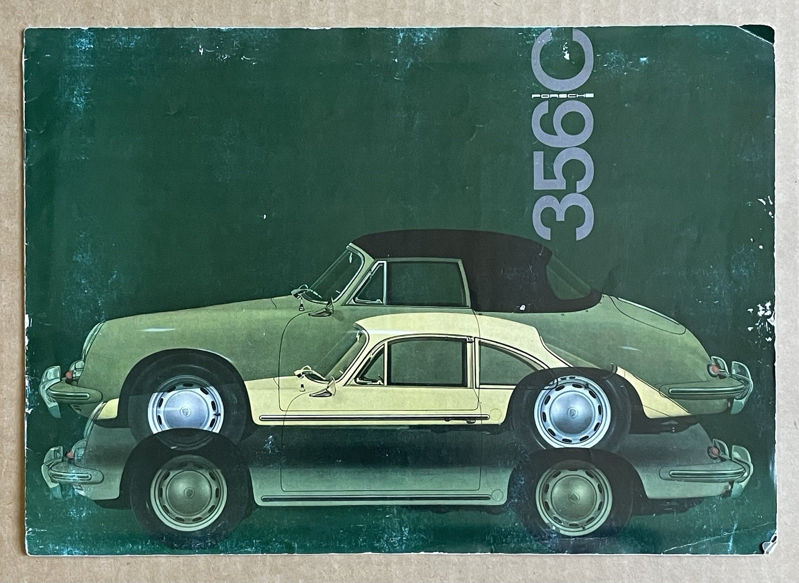 1964 1965 Porsche 356 356C Vintage Car Sales Brochure Catalog - 1600 CS C