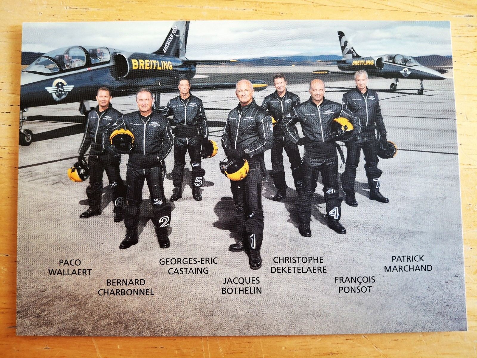 BREITLING JET TEAM Postcard