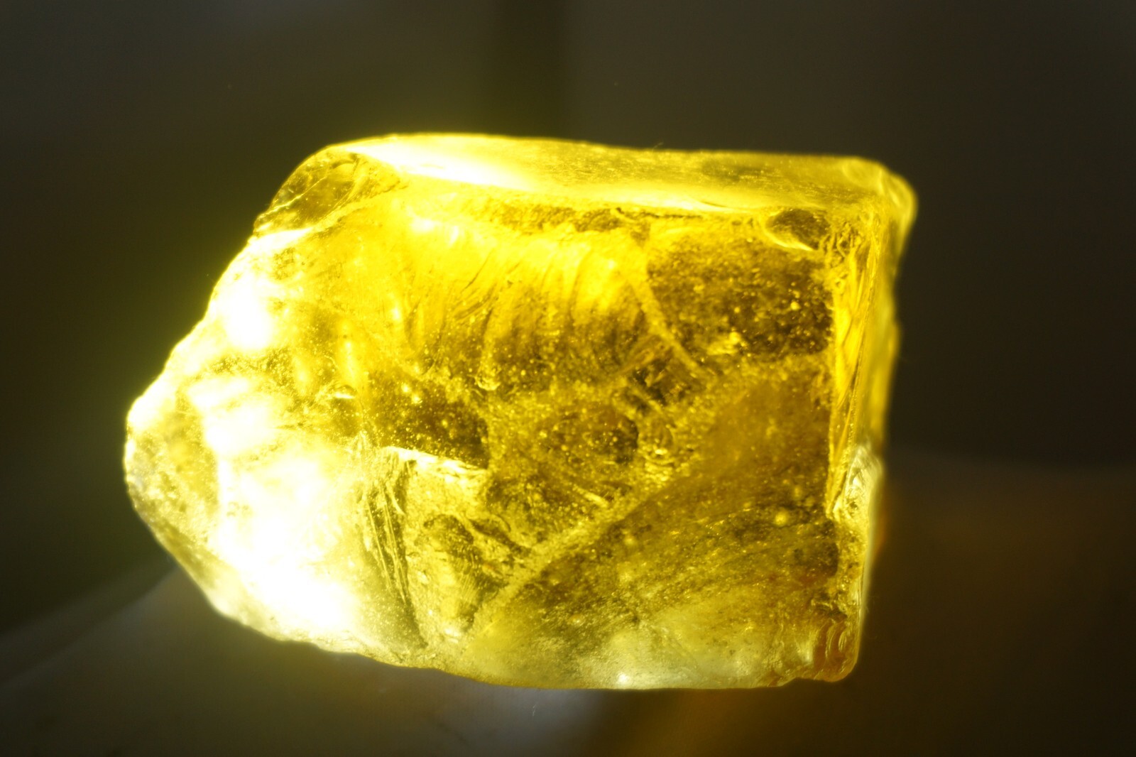 USA - Andara Crystal - Solaris Brite - 164g - RARE (Monoatomic REIKI) #jkj49