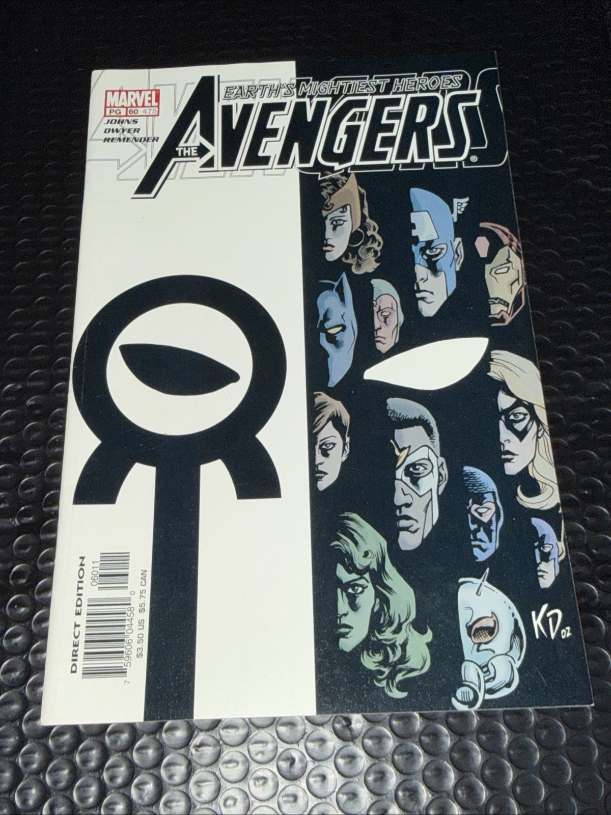 The Avengers #60 (475) (Marvel Comics January 2003)