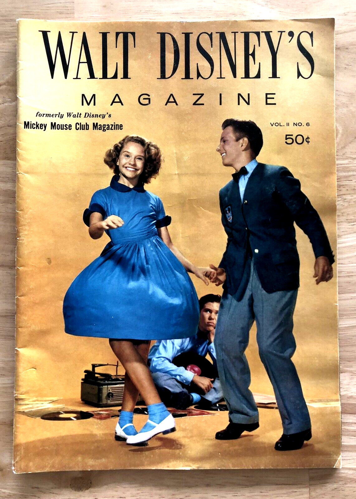 VINTAGE 1957 WALT DISNEY\'S MAGAZINE VOLUME 2 NUMBER 6