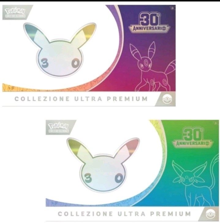 PRESALE Ultra Premium Collection Pokemon 30th Anniversary ITA 1 upc