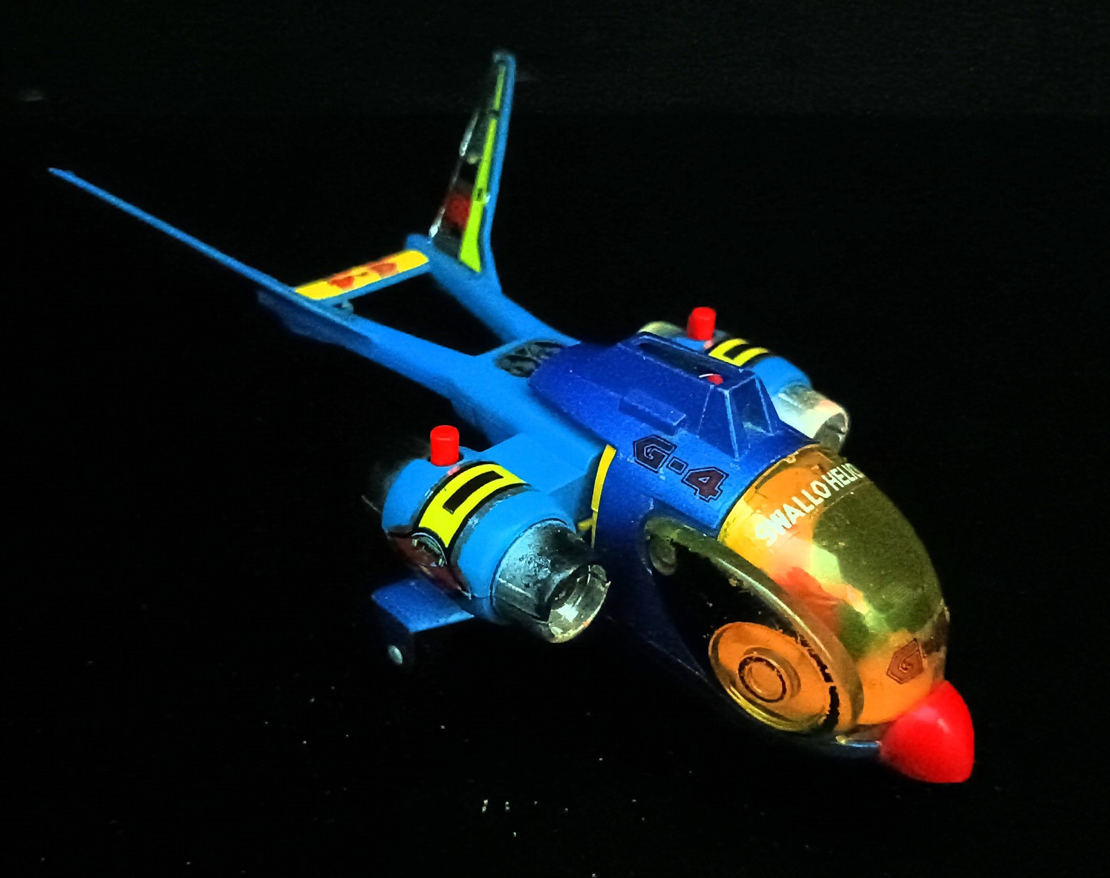 POPY CEJI ARBOIS VTG BATTLE OF PLANETS GATCHAMAN II PB-66 SWALLOW HELICOPTER G-4