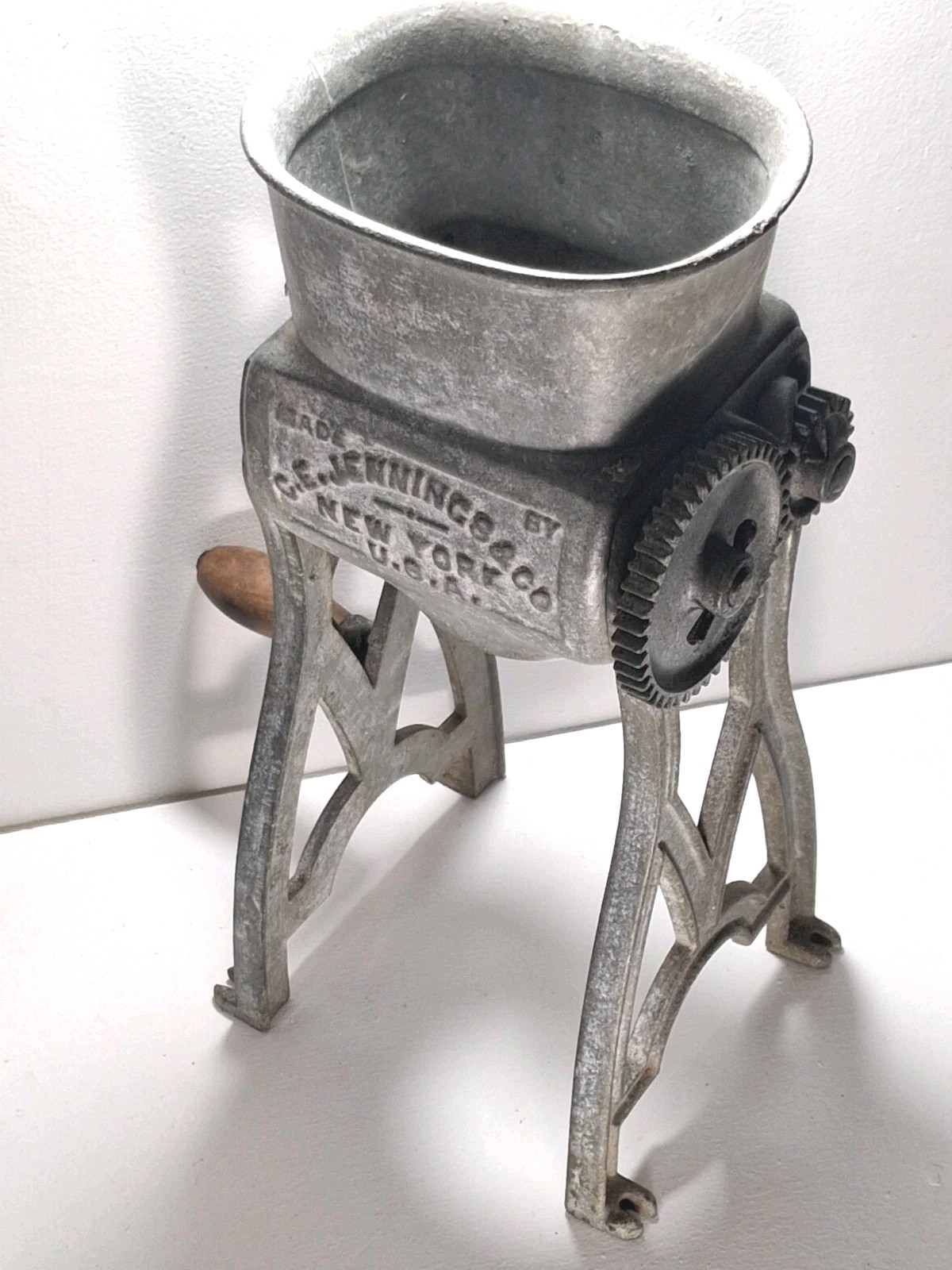Antique Chandler's Ice Cutting Machine No.1, Patent 1880 