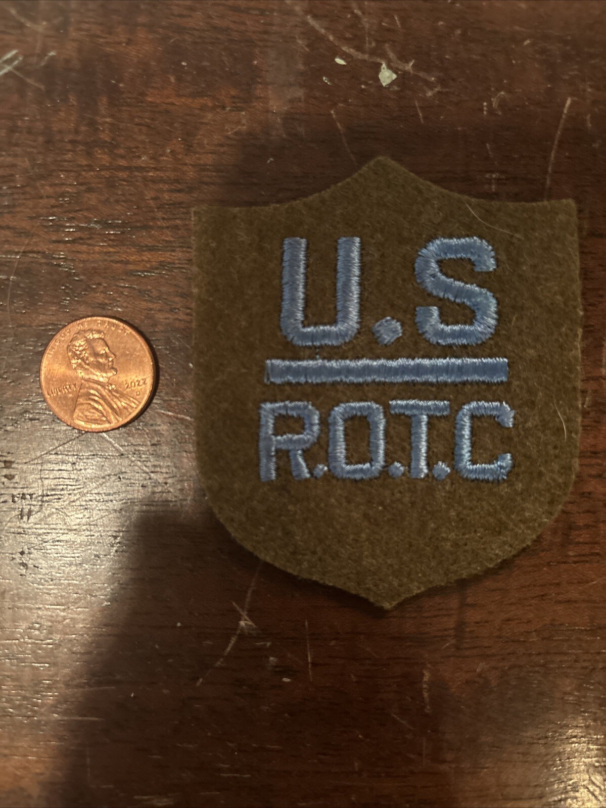 Original WWI US Reserve Officer Training School R.O.T.C. patch