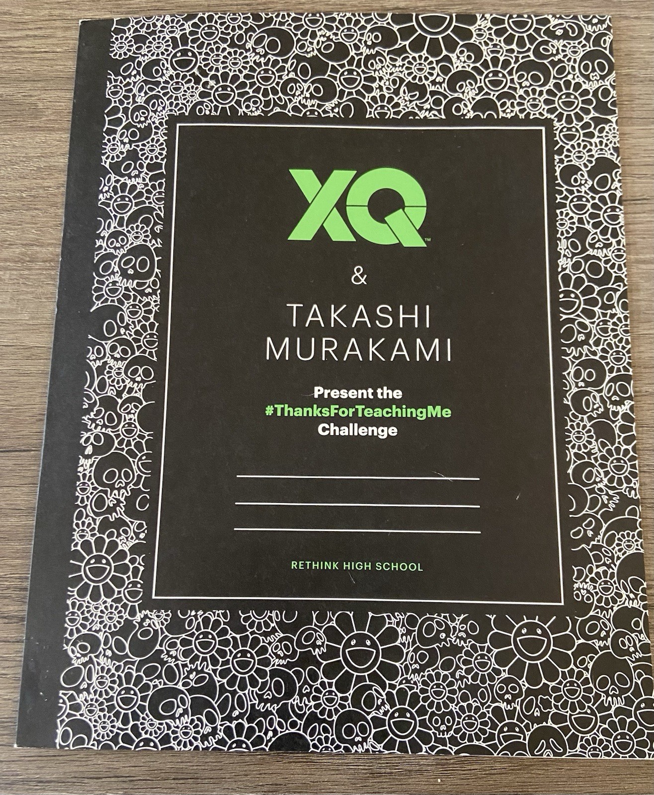 Takashi Murakami Official Sticker Book ComplexCon 2018 XQ Smiling Flower RARE