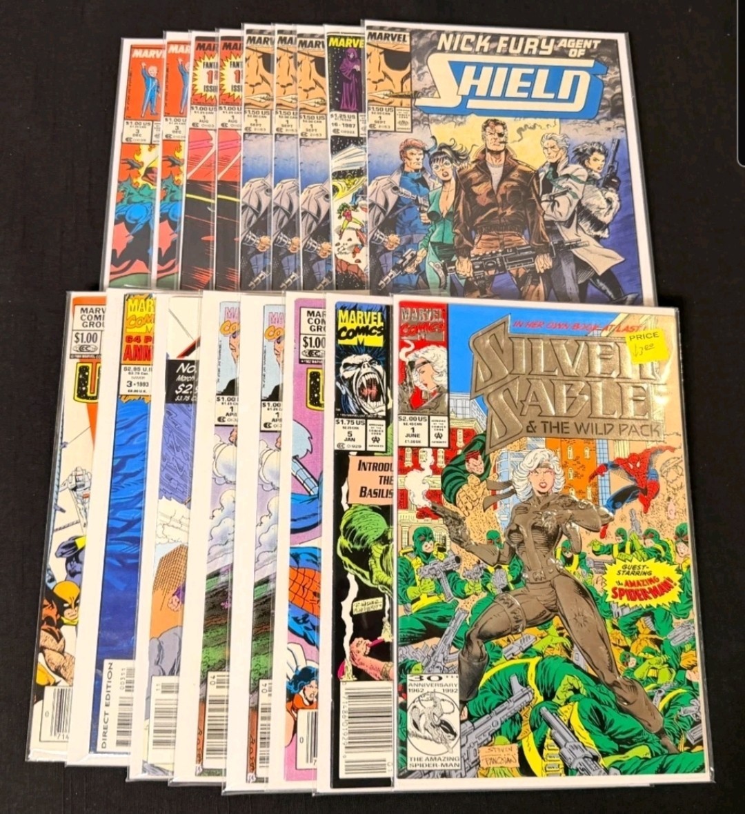 17 Various Marvel Comic Book Lot Namor X-Terminators Nick Fury Avengers
