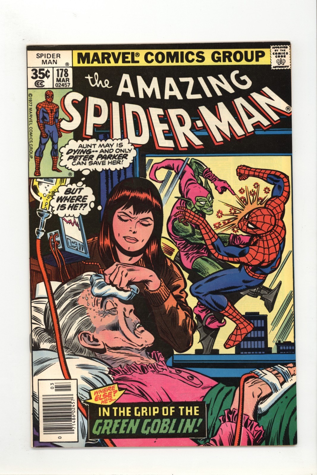 Amazing Spider-Man 178 VF/NM Green Goblin 1978