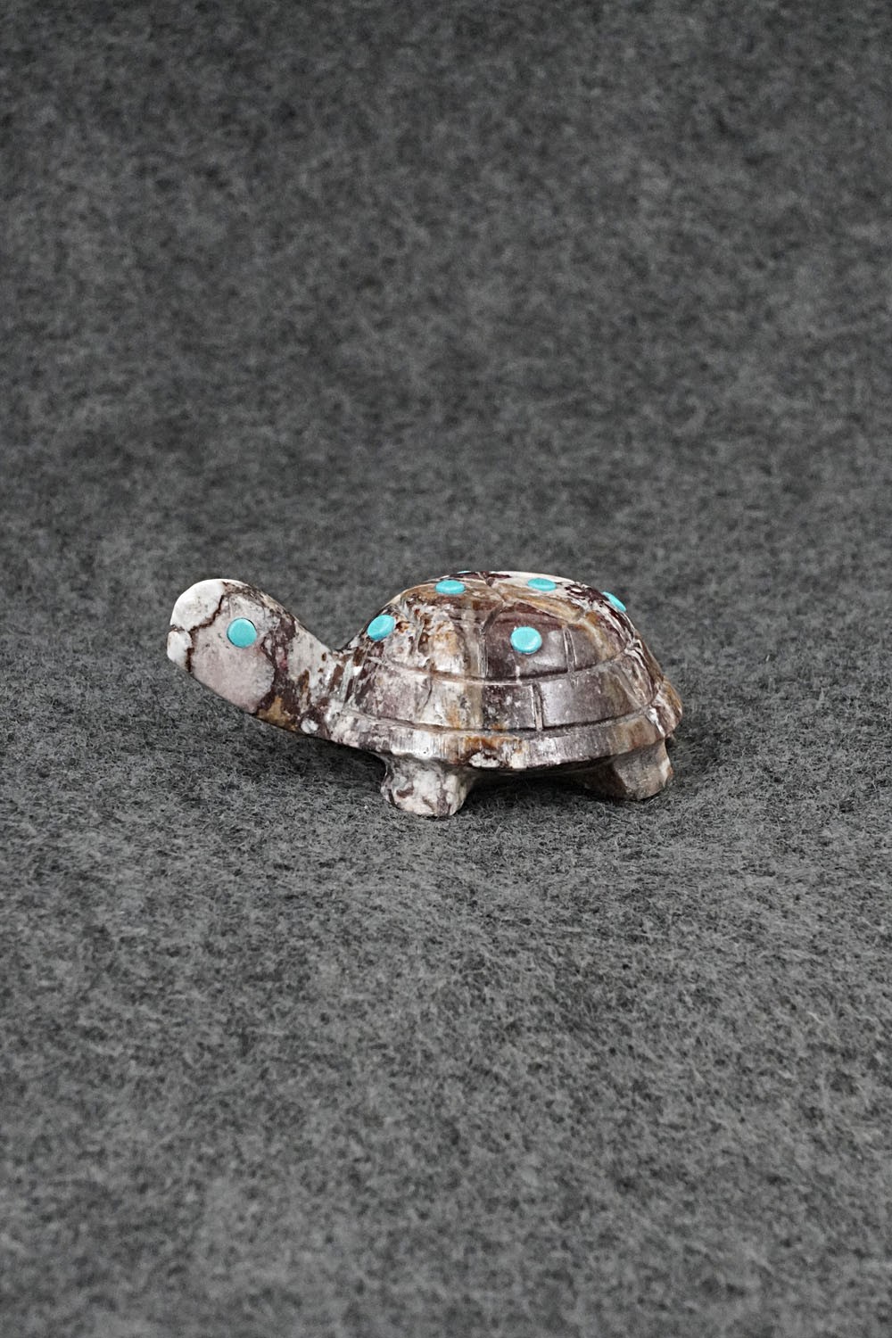 Turtle Zuni Fetish Carving - Ronnie Lunasee