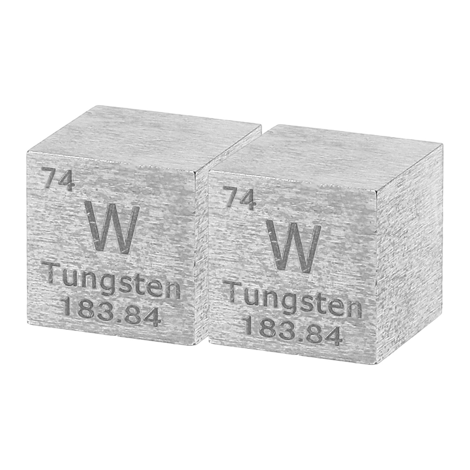 2Pcs Tungsten Cube, 0.5
