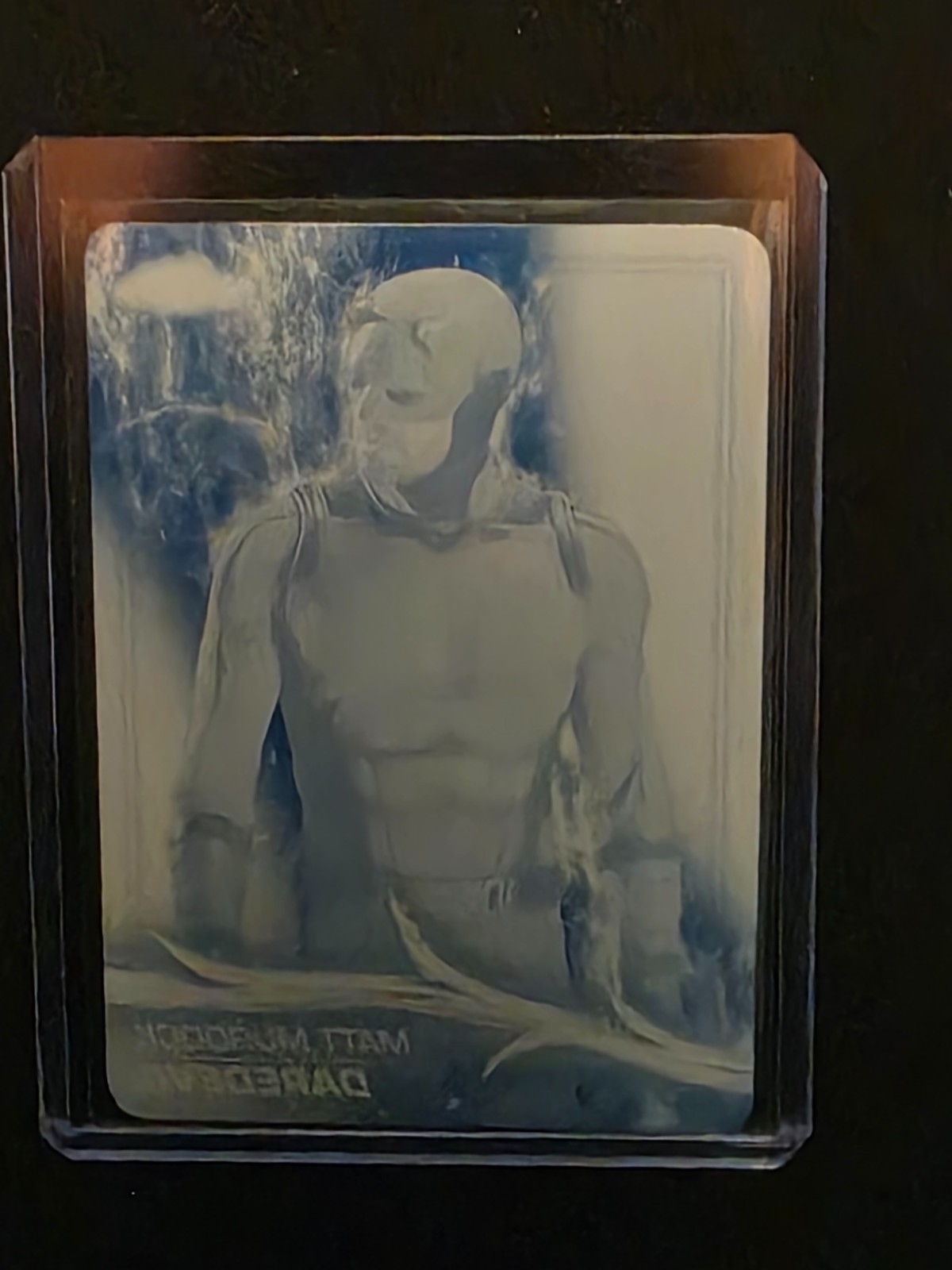2025 Topps Chrome Marvel Studios Daredevil #175 Cyan Printing Plate 1/1