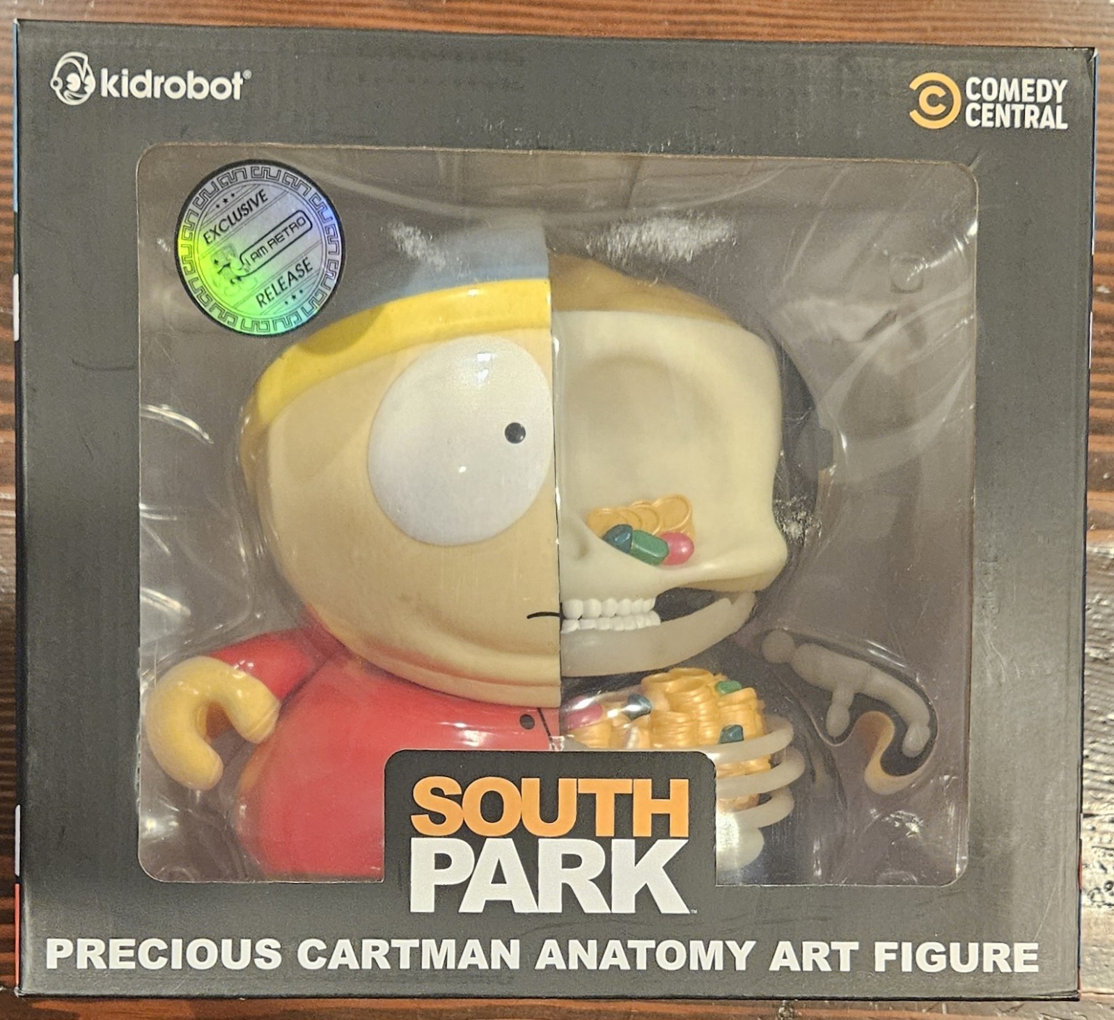 Kidrobot South Park Cartman Precious Anatomy Art Figure Cartoon Collectible