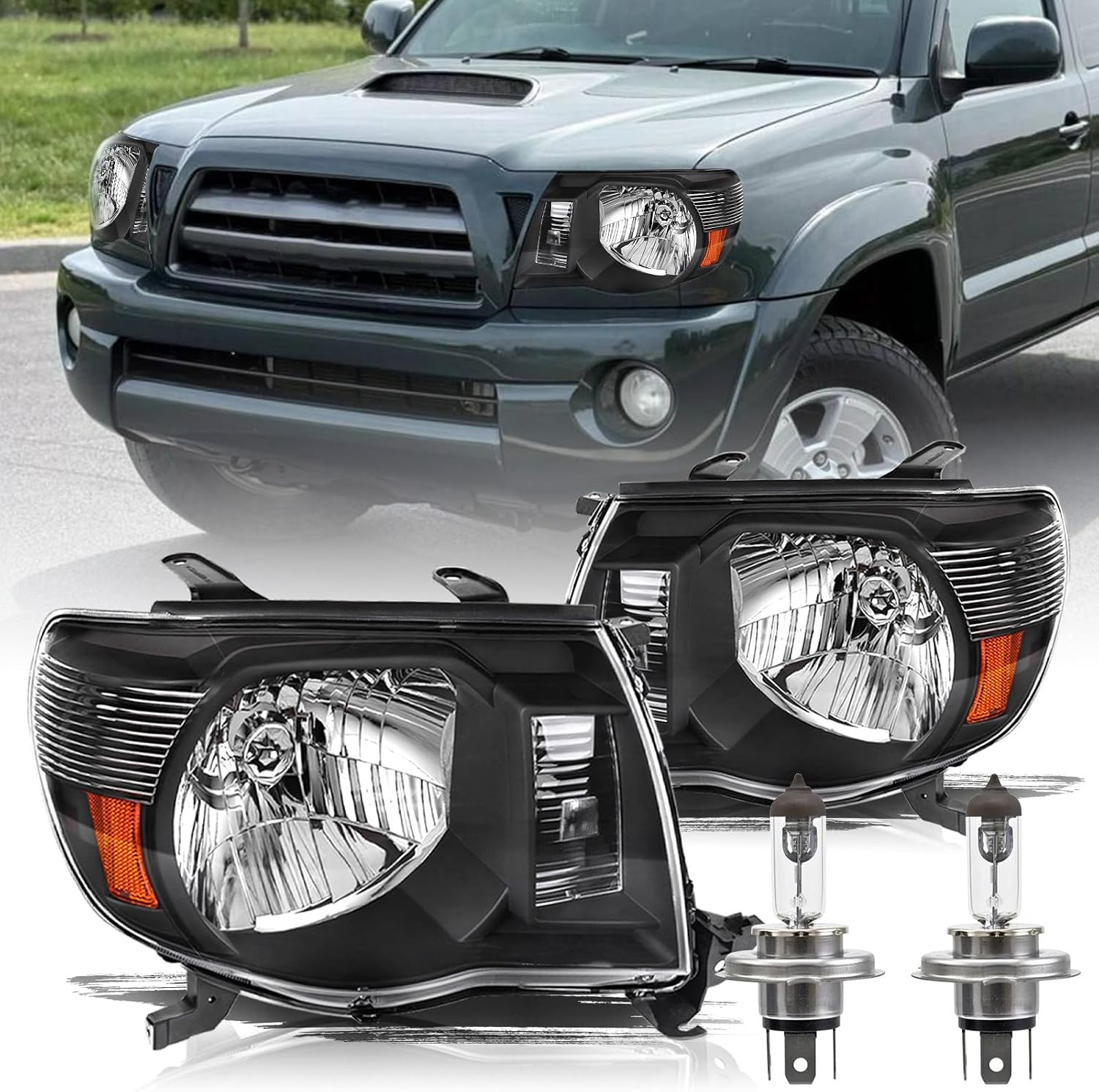 Headlight Fits for 2005 2006 2007 2008 2009 2010 2011 Toyota Tacoma