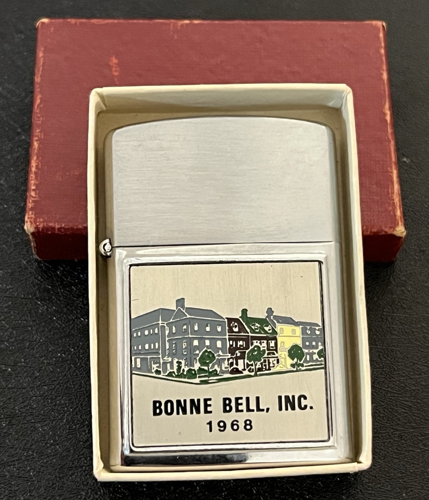 Vintage 1968 Bonne Bell Lighter Cosmetic Advertising - Unused Barlow - Japan