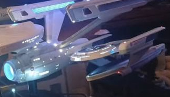 *STAR TREK 1 prop 1:350  USS Grissom Model  *Goes will with Enterprise 1701 A*