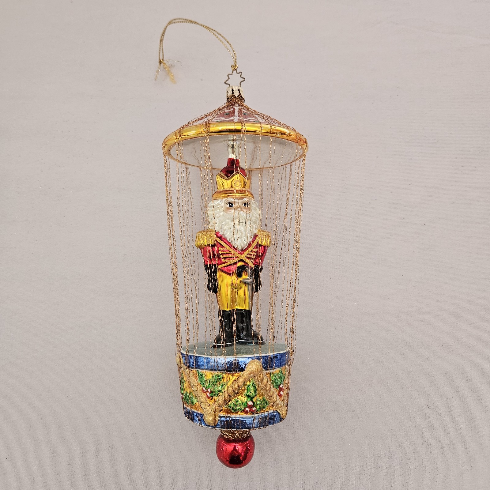 VTG 2002 Christopher Radko Nutcracker Prince Gilded Pavilion 1010267 Ornament