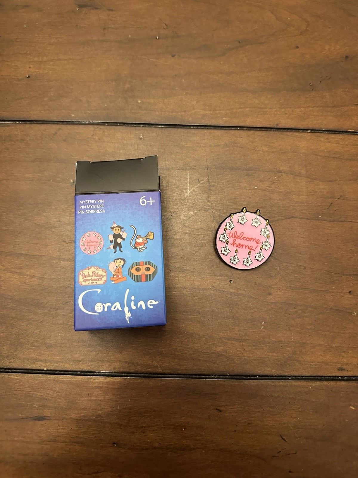 Collectible Pin: Coraline (Welcome Home Cake) - Loungefly - OPEN - New