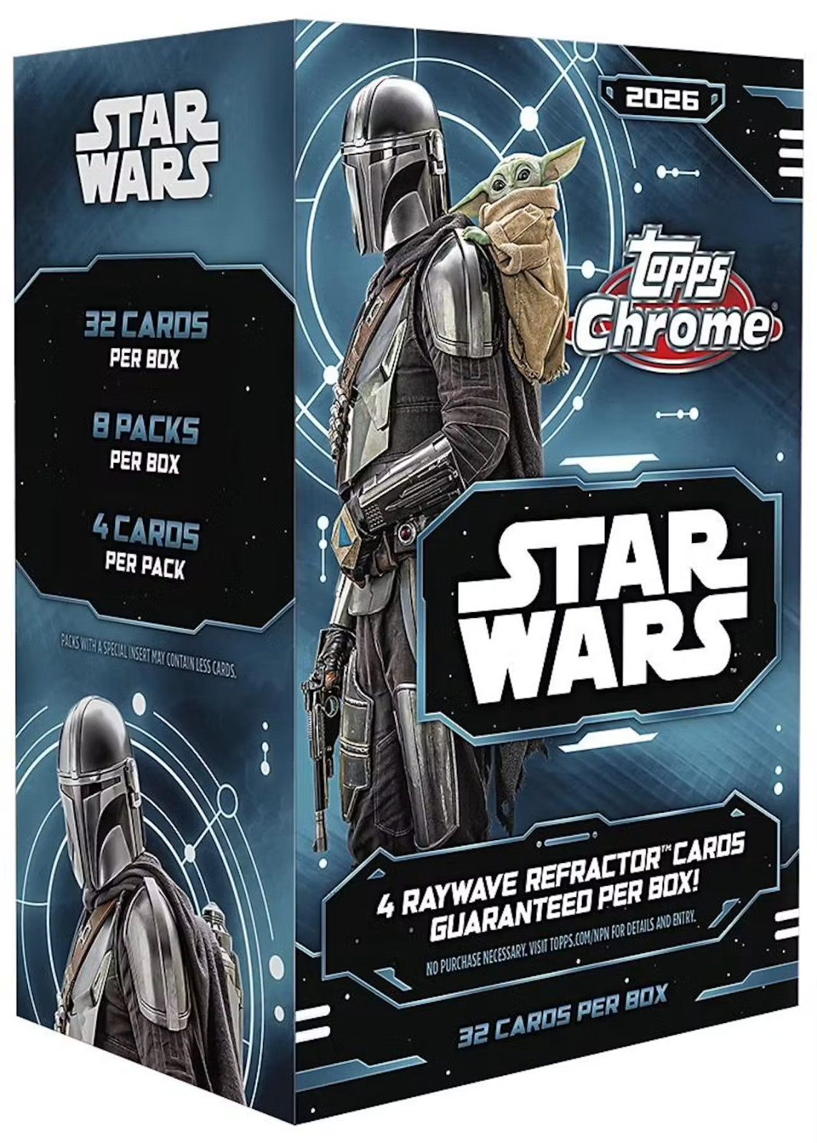 2026 TOPPS CHROME STAR WARS Blaster Box Disney - Factory Sealed - eBay LIVE RIP 2026 TOPPS CHROME STAR WARS Blaster Box Disney - Factory Sealed - eBay LIVE RIP
