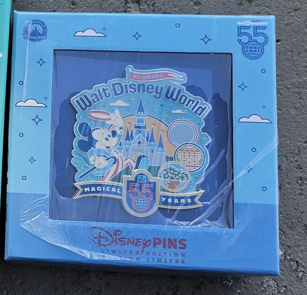 2026 Walt Disney World Parks 55th Anniversary Mickey Mini Jumbo LE 5000 Pin