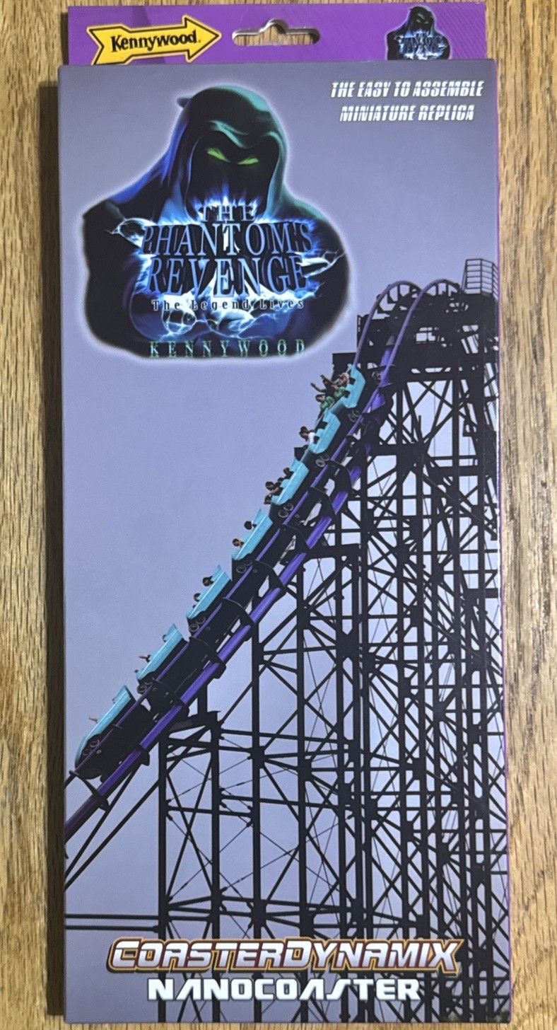 Kennywood Park - The Phantom’s Revenge Nanocoaster  Model Coaster Dynamix - New