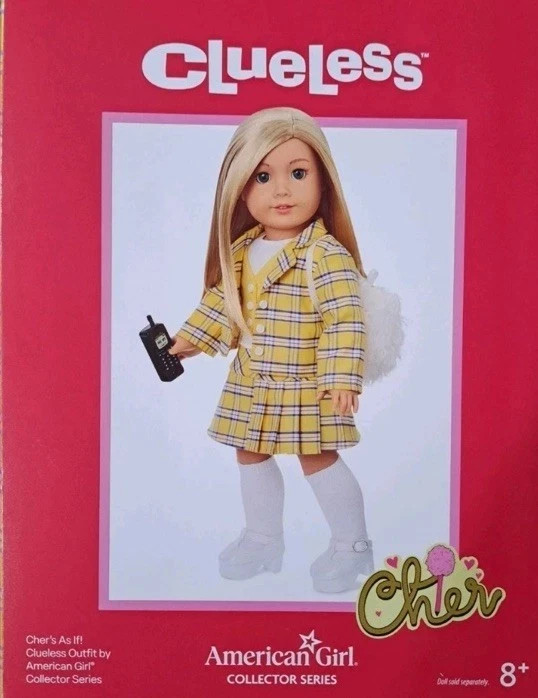 American Girl Cher’s As If Clueless Outfit for 18-inch Dolls New in Box No doll