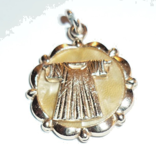 Vintage 1959 Holy Tunic Trier Pilgrimage Medal Pendant Holy Robe Germany Heili