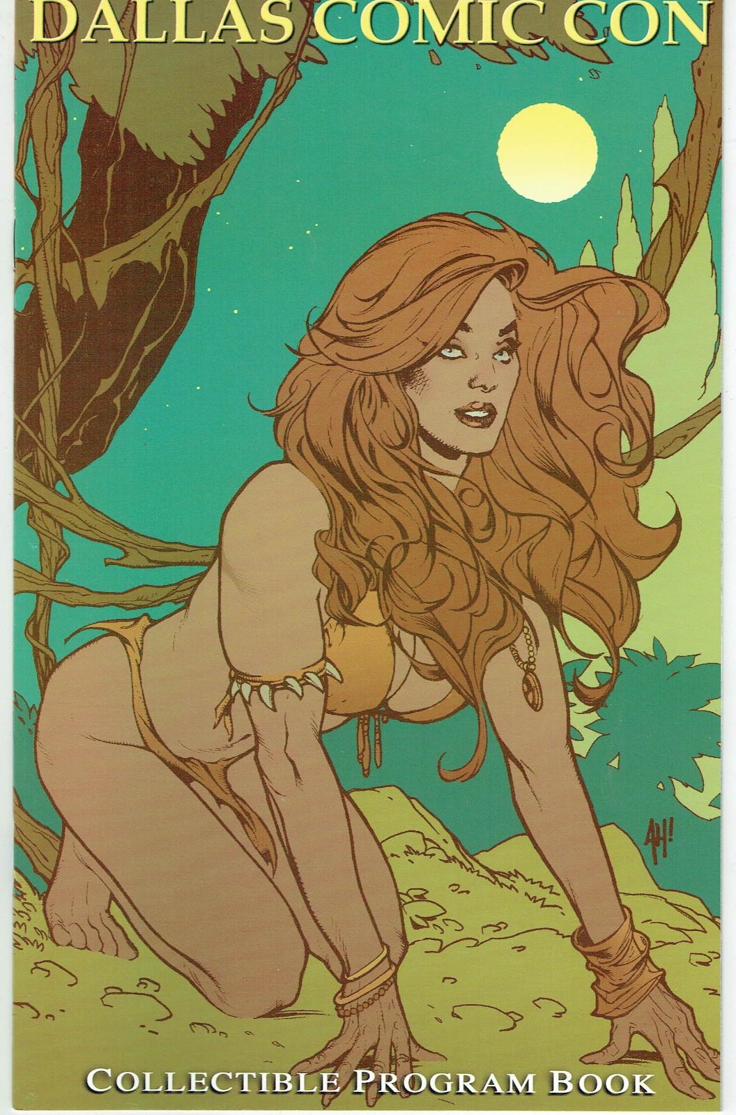 Dallas Comic Con Program Guide 2003 Adam Hughes & Dave Dorman NM+