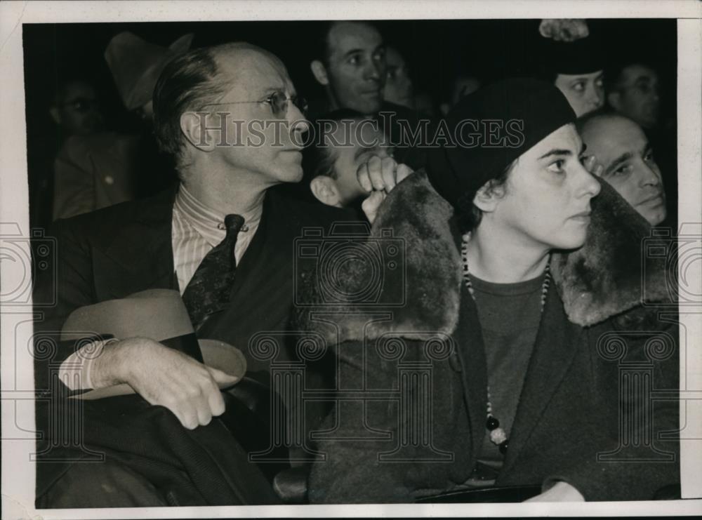 1939 Press Photo Donald Odson Stewart Film Writer & Ella Winter Wife of Author