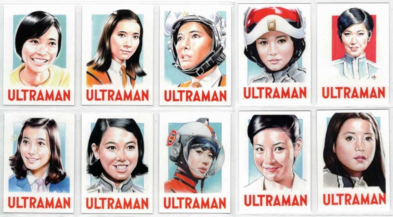 Ultraman Trading Cards Series 5. Cisco Rivera\'s Beauties 10- Card Set. 2026