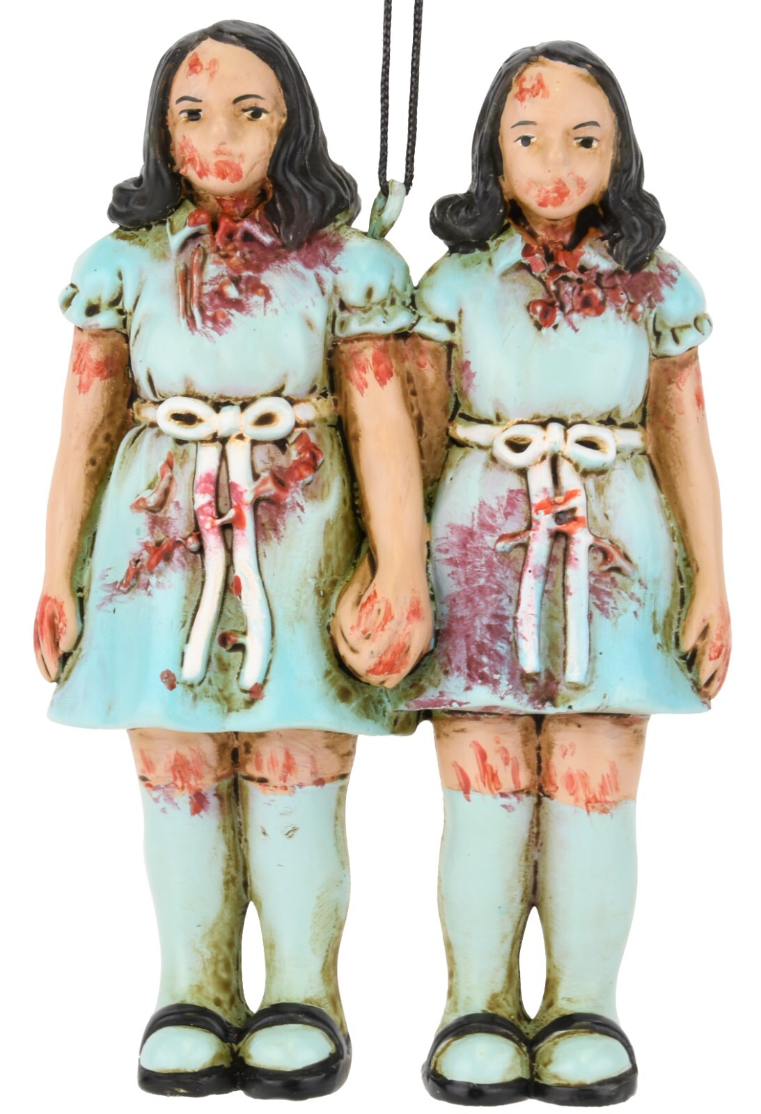 Tree Buddees Creepy Twins Spooky Halloween / Christmas Scary Decor Ornaments