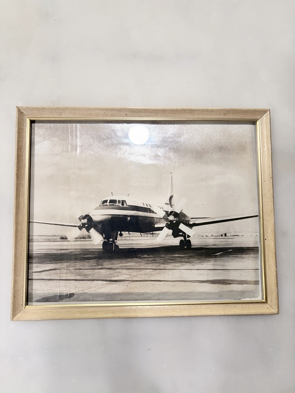 Vintage 1959-63 Frontier Airlines Convair CV-340 Photo James W Velgos Denver