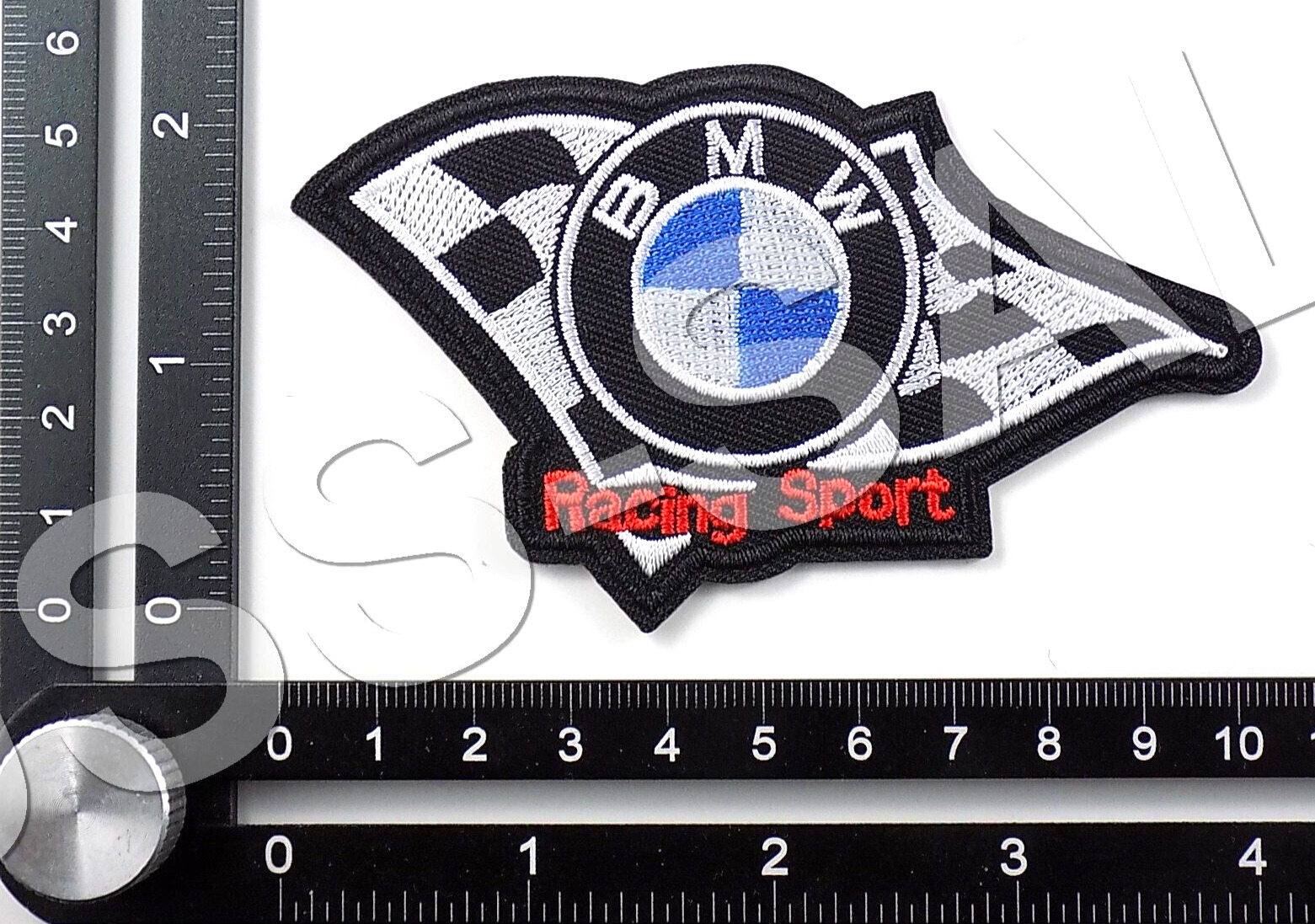 BMW RACING EMBROIDERED PATCH IRON/SEW ON ~4\