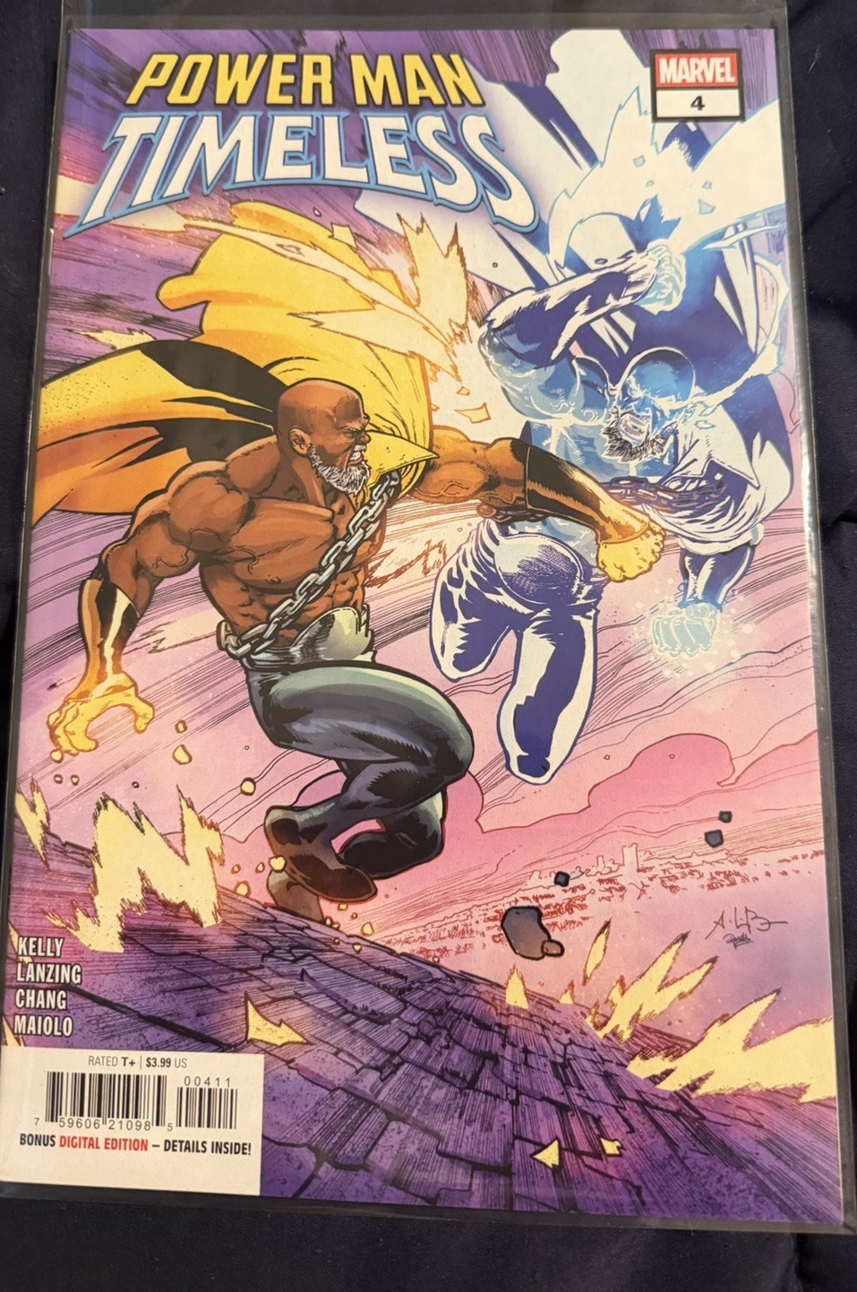 Power Man: Timeless #4 VF/NM; Marvel | Luke Cage - w/Bag+Board