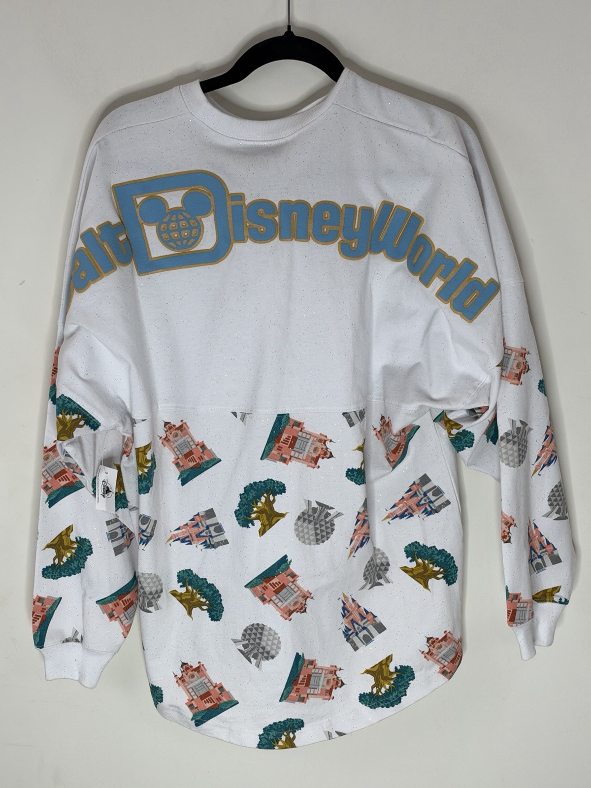 2024 Disney Parks Walt Disney World 4 Park Icons Spirit Jersey Adult Size S NWT