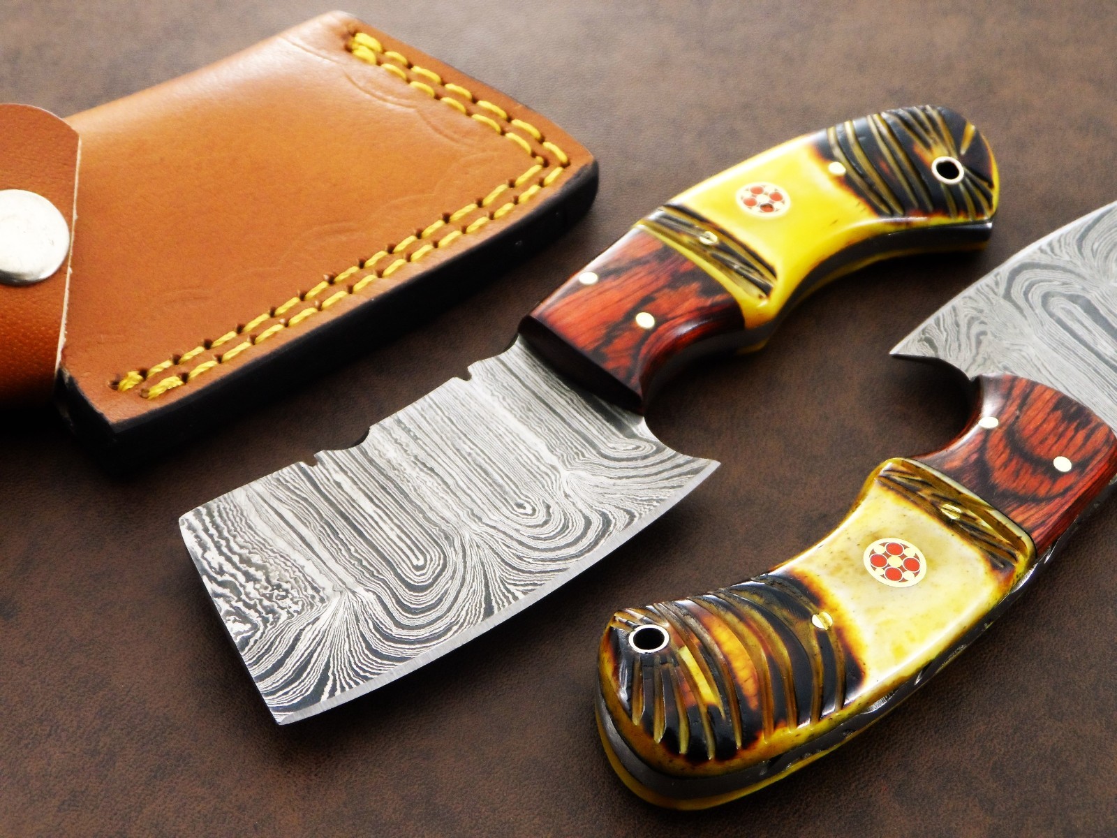 Handmade Damascus Forged 6.5\